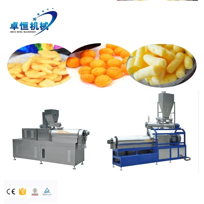 puffed rice making machine popcorn chips snack machinery