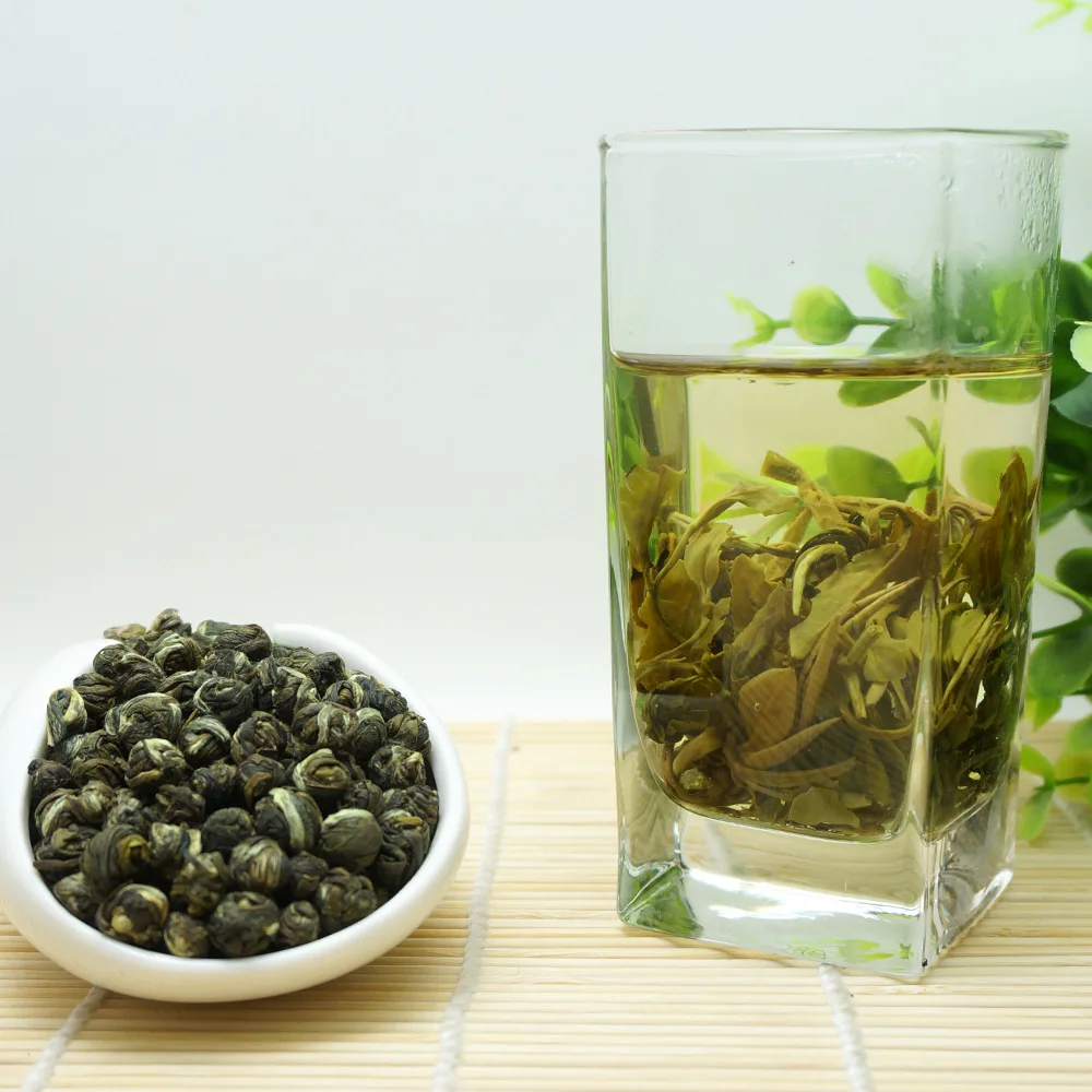 
Jasmine Tea dragon pearl green tea 
