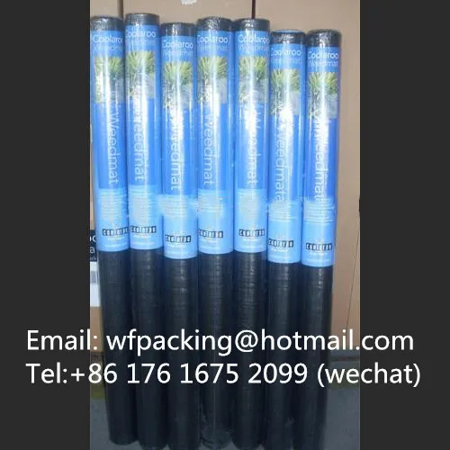 Agricultural woven pp weed control mat ground cover net Weed Control Mat Fabric for USA Market