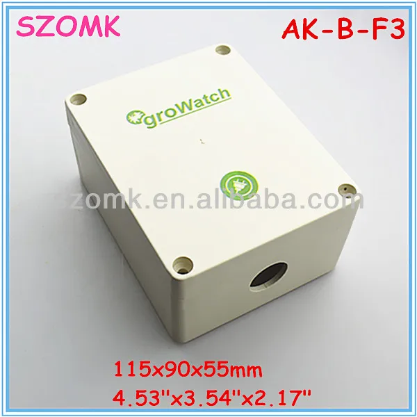 бурения и шелкография пластиковый водонепроницаемый корпус