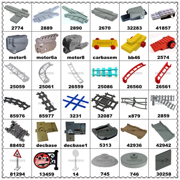 Game Switch Point Right train track building block for friends track railway system of kids large city Connecting toys (NO.2859)