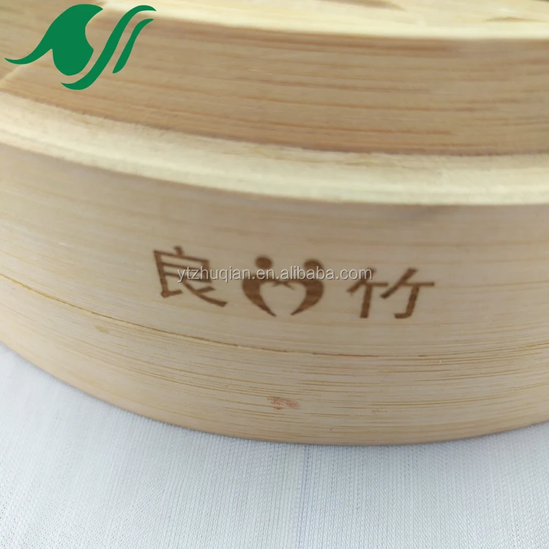 manufacture round bamboo food steamer basket made of natural bamboo