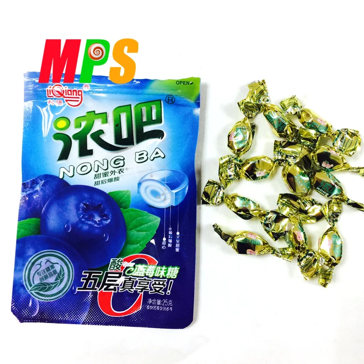 Super sour Kinky sugar shape hard candy