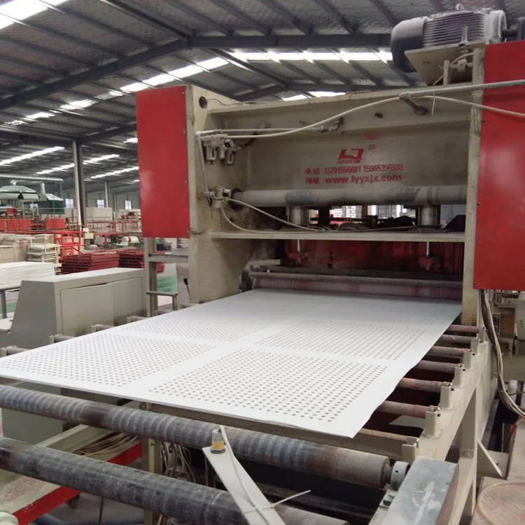 Perforated Gypsum Drywall Board Ceiling Machine