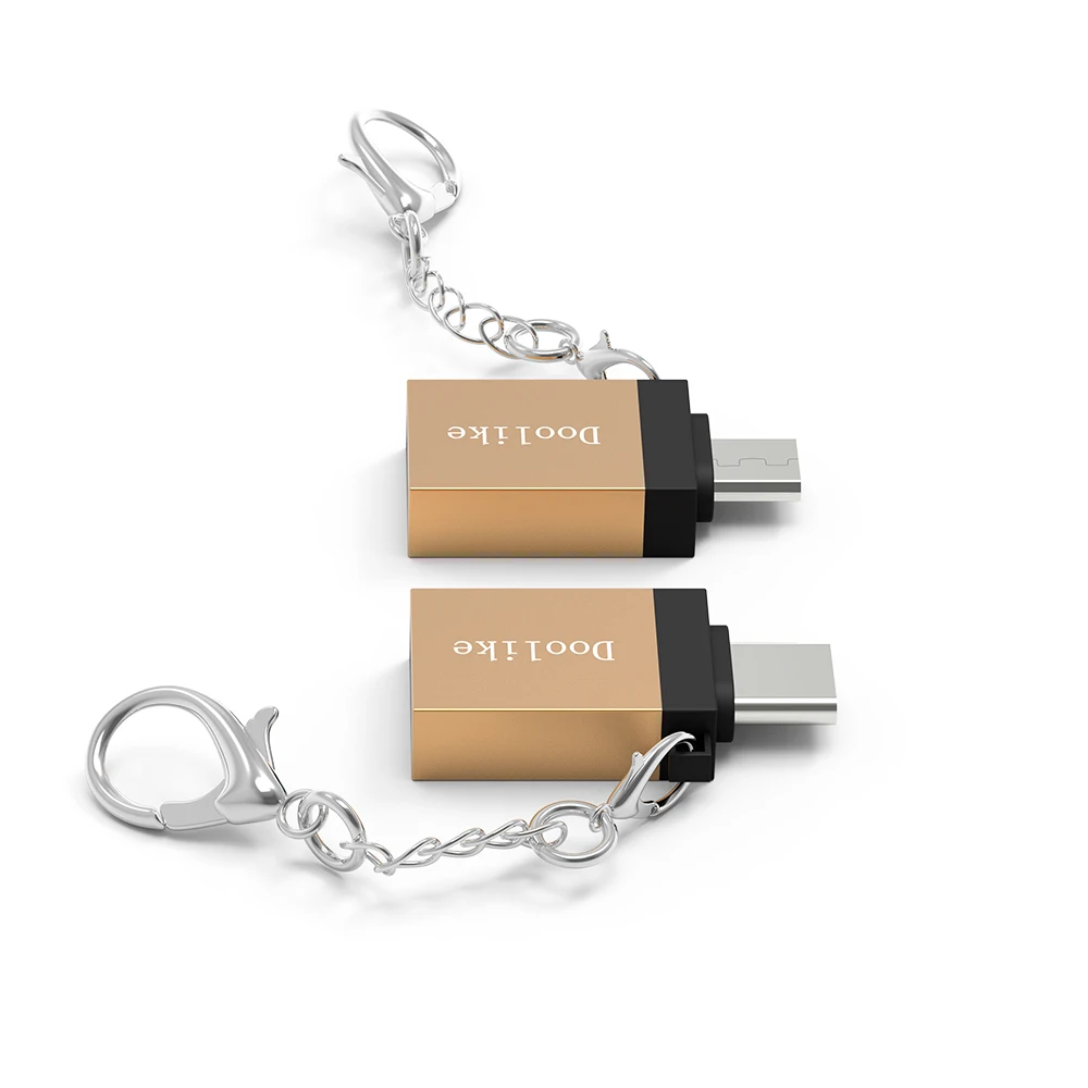 
High Quality Mini USB Flash Drive Sync Data Male to Female Micro USB Adapter for V8 