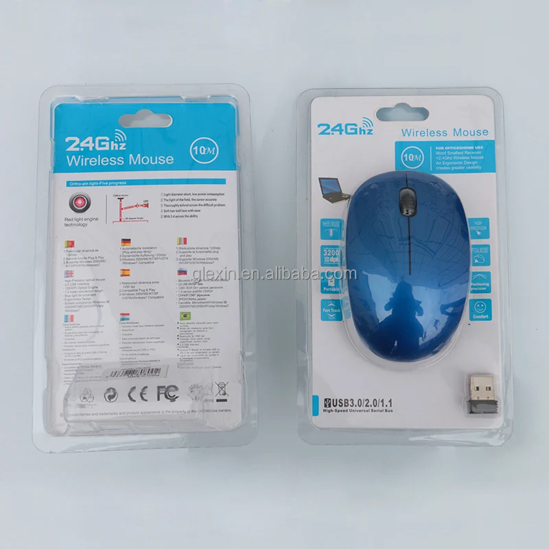 Wireless mouse top quality 2.4G optical 3d mouse