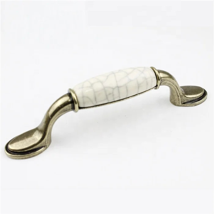 Ceramic Drawer Pulls Antique Kitchen Vintage Knobs and Pulls Handles for Cabinets Ceramic Handle Furniture Handle Traditional