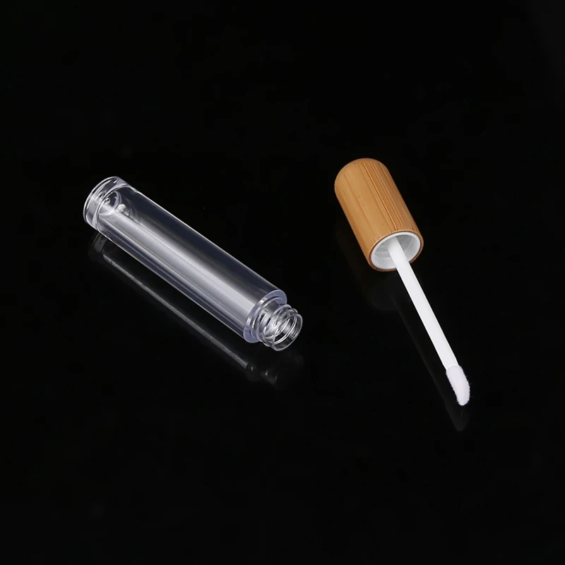 5ml bamboo lipgloss tube packaging bamboo lip tube