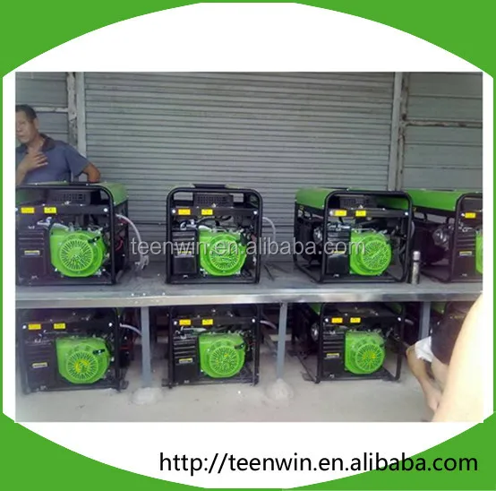 Methane gas power generator set
