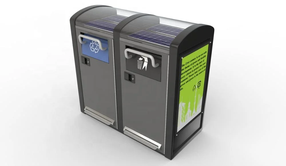 double dustbin trash cans for restaurants street recycle bin decorative bins