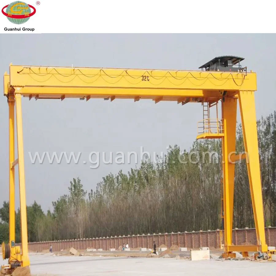 
heavy duty a-frame gantry crane with hoist trolley 