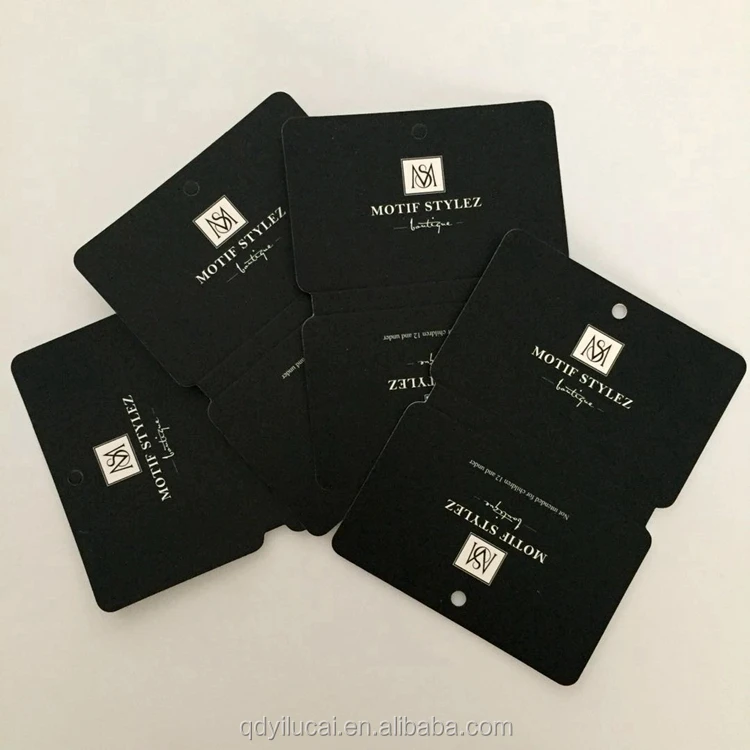 Yilucai Custom Logo Design Service Jewelry Display Cards