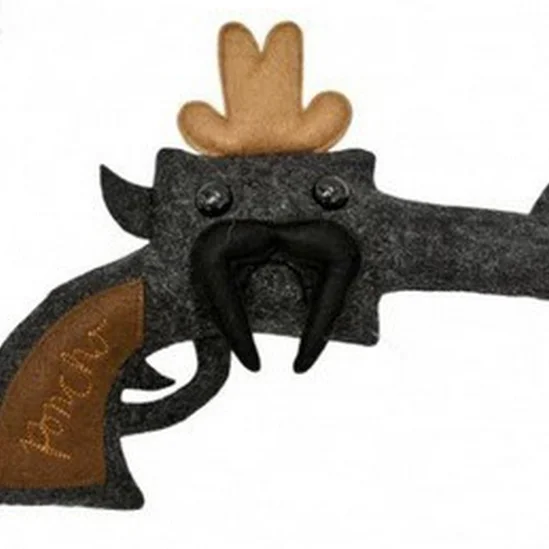 wholesale custom plush gun toy gameplay toys