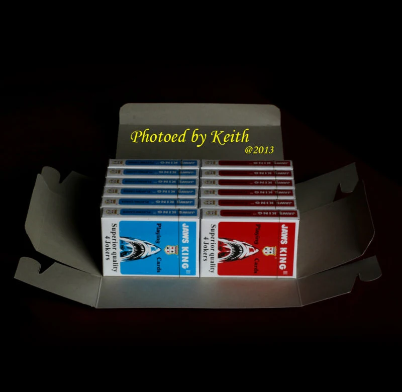 South east Asia promotional Jaw King Indonesia Playing Cards