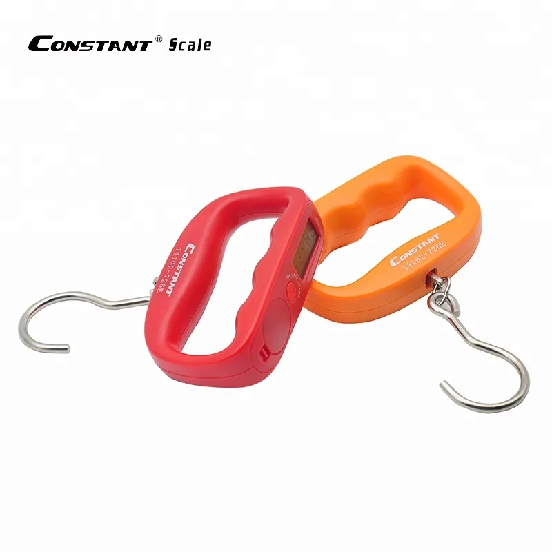 Constant-726E 50kg/50g Fashionable design plastic cleek  Digital Electronic luggage scale