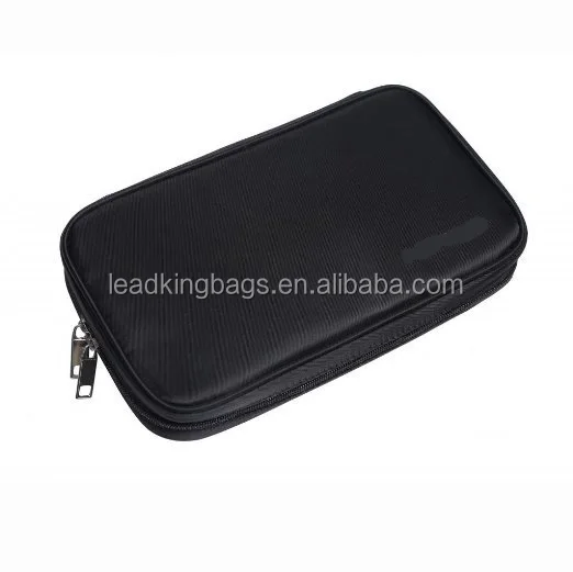 
Multifunction fabrics makeup brush zipper folio case travel cosmetic bag 
