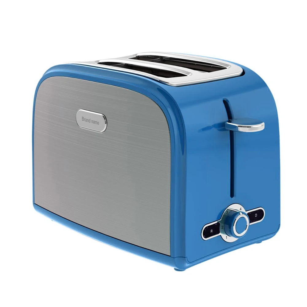 Тостер из высококачественной нержавеющей стали на 2 ломтика