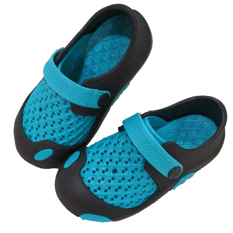 Оптовая продажа, детские пластиковые сабо EVA, два цвета, детские сабо, размер 24-29 #