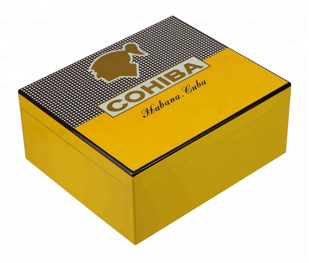
Sonny 25 CT Cohiba Humidor Wooden Cigar Box With 1 Humidifier and 1 Hygrometer Wholesale Price In Stock 