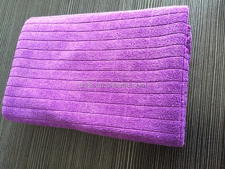Low price Promotional Multi-function Microfiber Grid Car Wash Cloth
