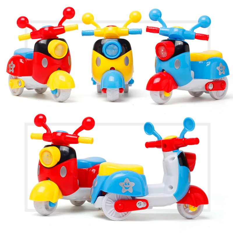 
Hot selling plastic inertia motor friction car toys kids plastic toys Friction Tractors Toy 