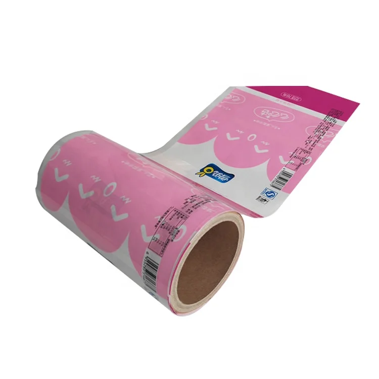 20 micron BOPP food packaging film/plastic printed laminated packing film roll for Popsicles