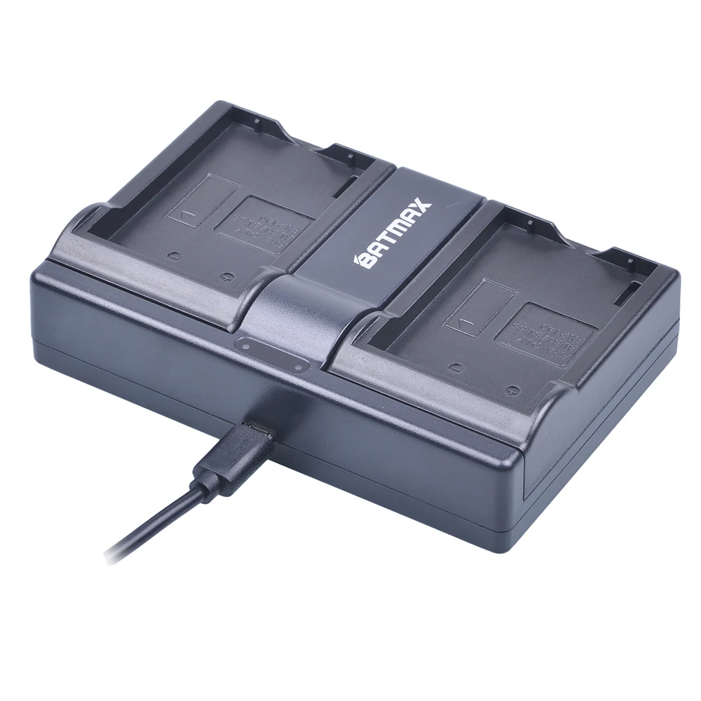 Factory BATMAX PS-BLS5 BLS5 BLS50 USB DUAL battery Charger for Olympus PEN E-PL2,E-PL5,E-PL6,E-PL7,E-PM2,E-M10,E-M10 II,Stylus1