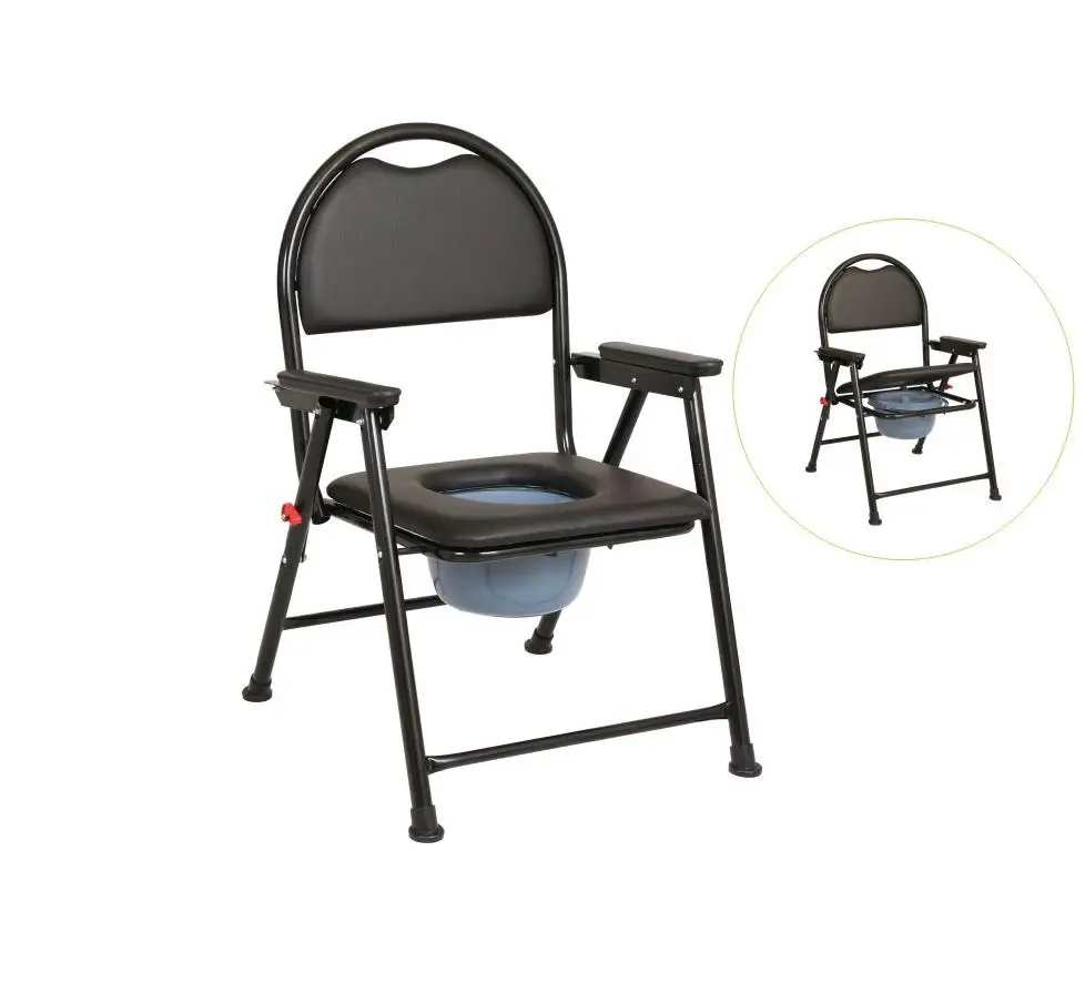Health care equipment disabled toilet commode chair bath