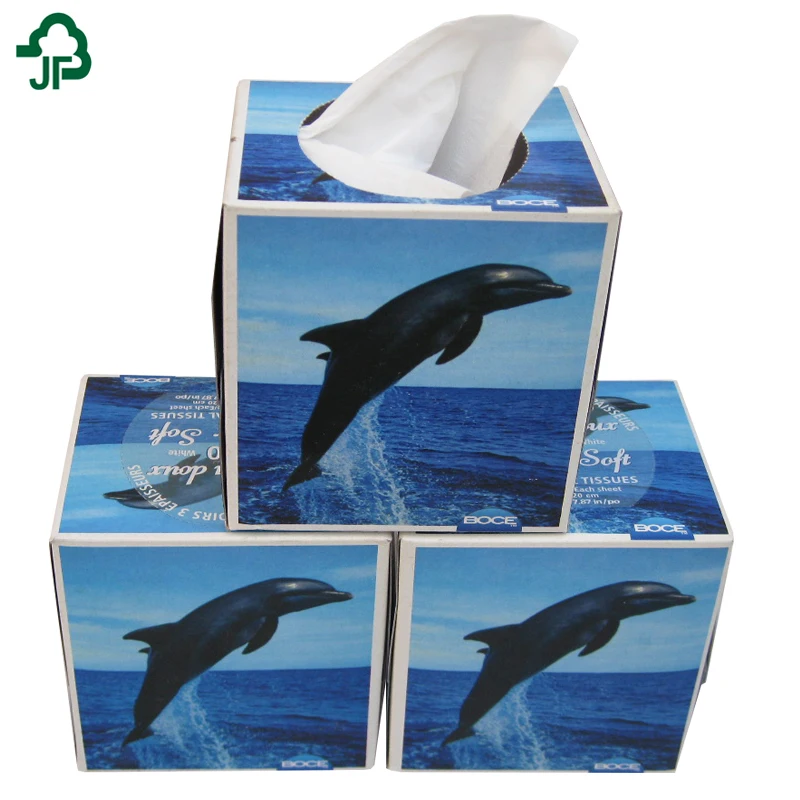 Wholesale Facial Tissue Box Tissue Cube Box Facial Tissue Paper