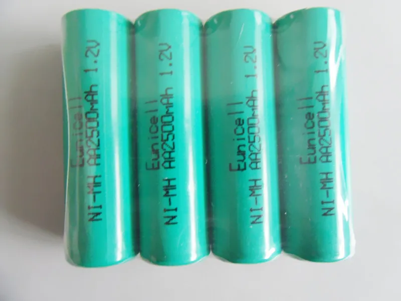1.5v AA rechargeable battery NiMh AA 1.2v li-ion rechargeable batteries 2500mAh