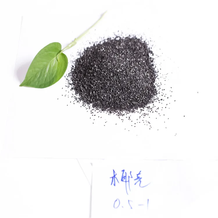 shell based granular activated carbons for use in gold recovery applications