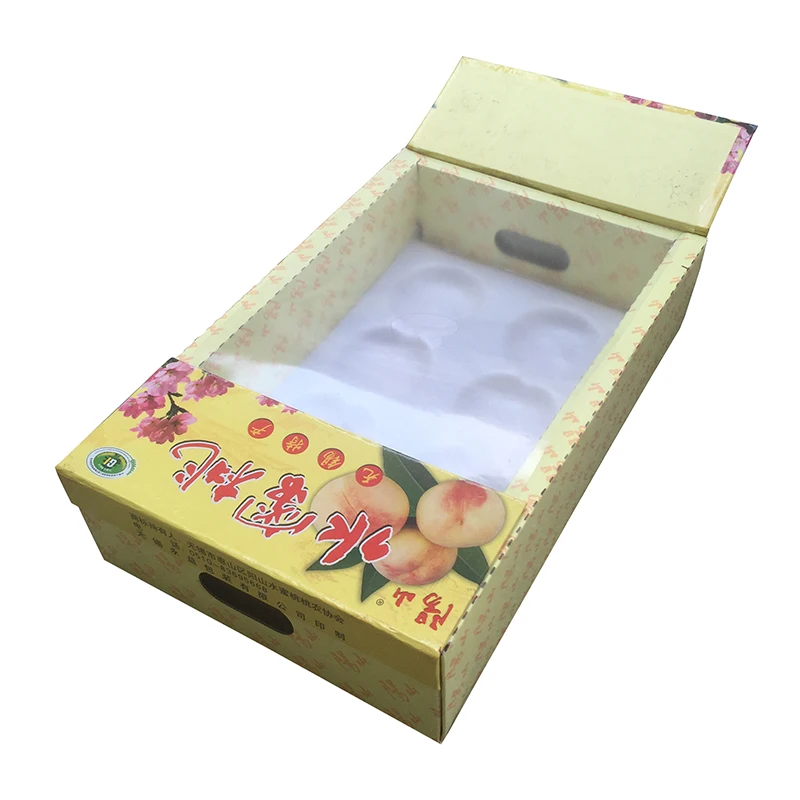  Лидер продаж одноразовая коробка для фруктов картонная овощей лучшего качества