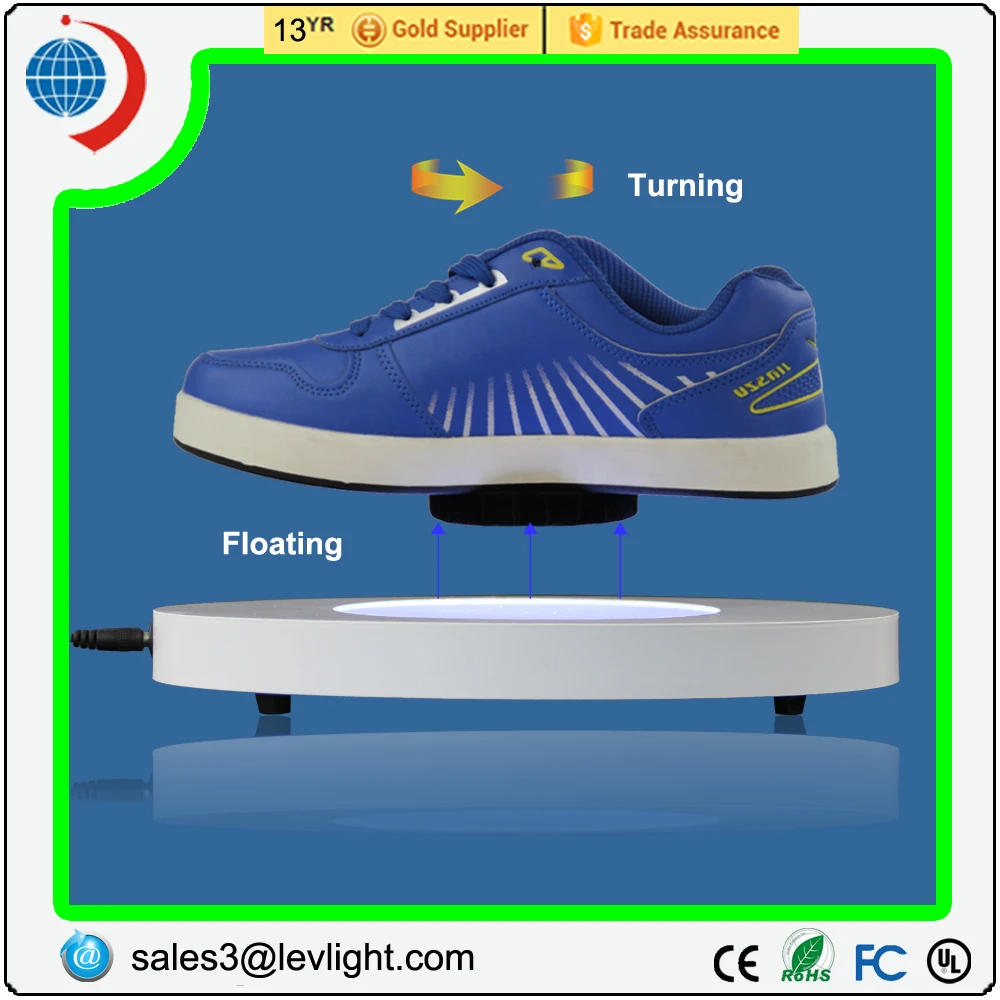 
New attractive magnetic levitating and rotating shoes hanger 