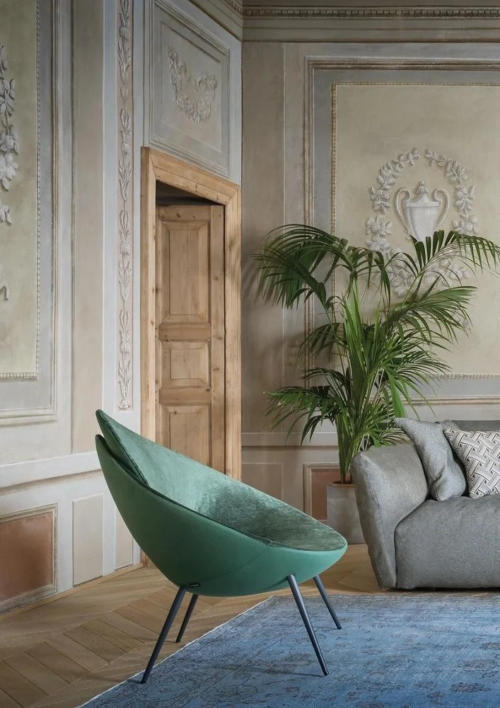 Modern Simple Armrest Lock Chair Nordic Creative Classic Negotiation Chair