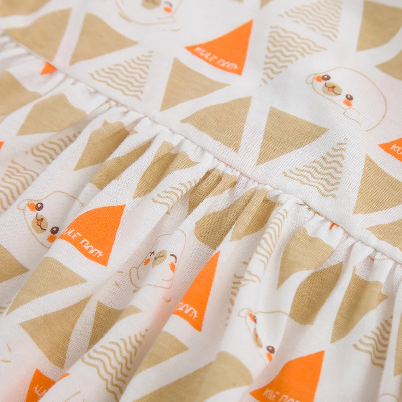 
Baby girl 100% cotton baby girl dresses printed flower dresses wholesale from china 