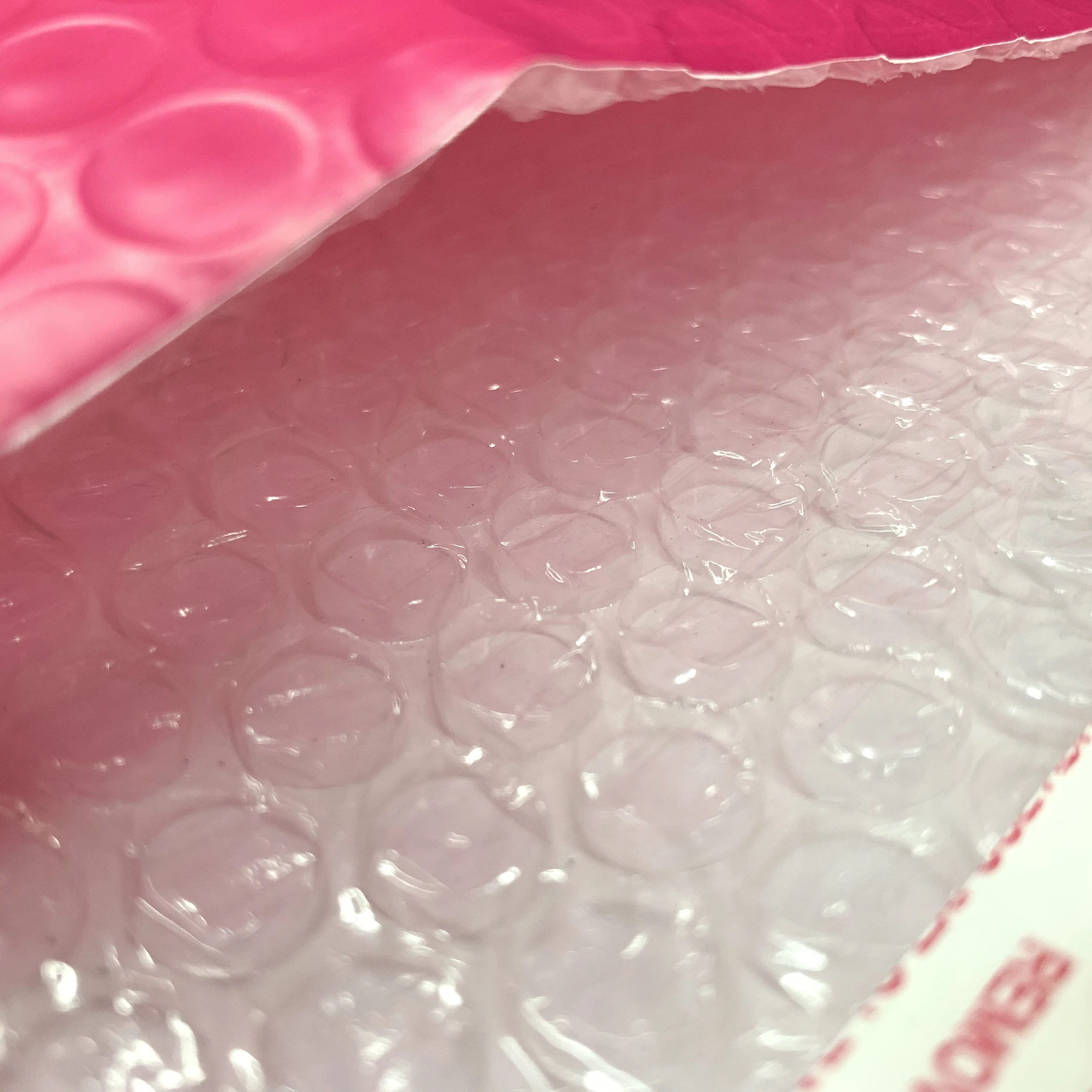 Printed Plastic Bags silver pack bubble mailer metallic bubbler mailing bag