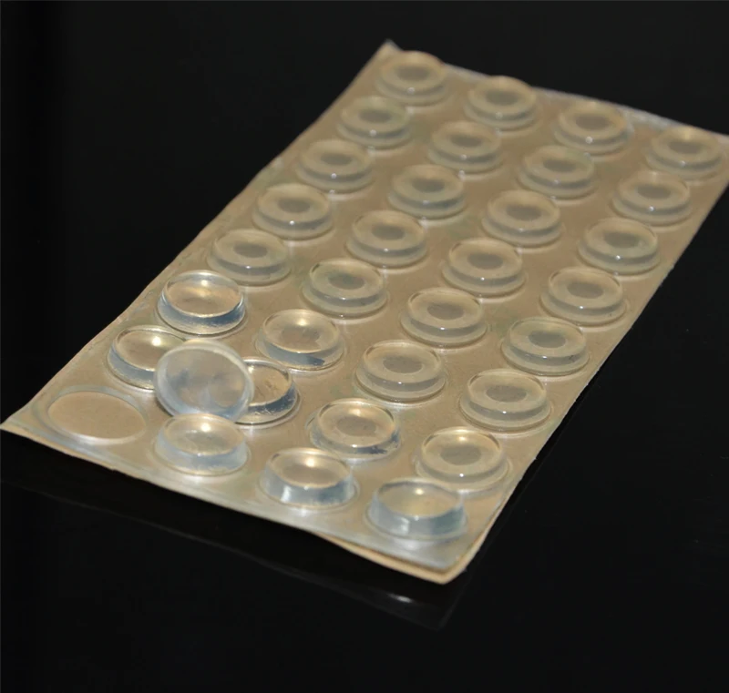 Ясно силиконовой резины Epdm Bumpons Pad Клей бамперы