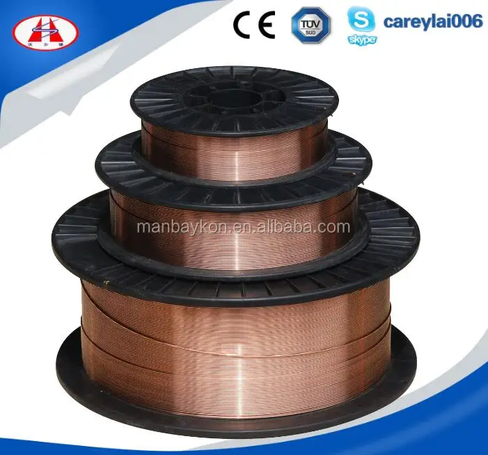 0.6 0.8 0.9 1.0 1.2 mm Sarma de sudura cupru SG2 1.0 ROLA 15KG mig welding wire ( asw er70s-6 )