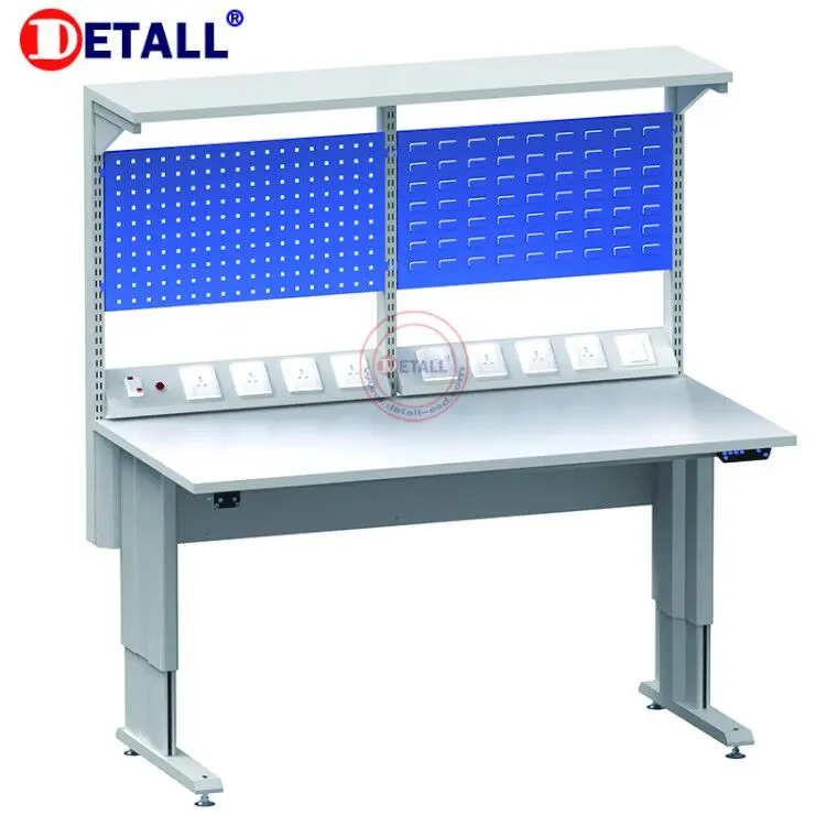 Detall ESD motorized height adjustable table/workbench