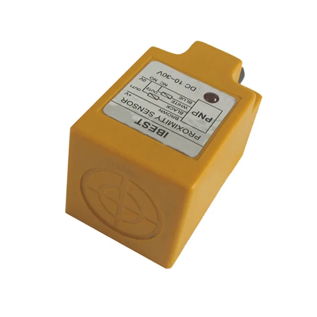 S17 Square Rectangular Metal Detect Inductance Inductive Proximity Sensor Switch NPN/PNP 5Vdc/12V/24V IP67 Waterproof  (IBEST)