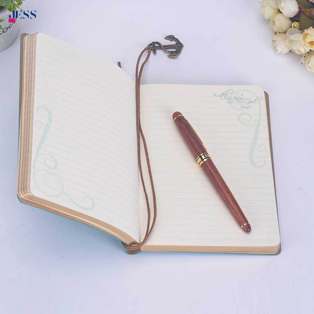 New Arrival PU Leather Notebook Notepad with Elastic Rope