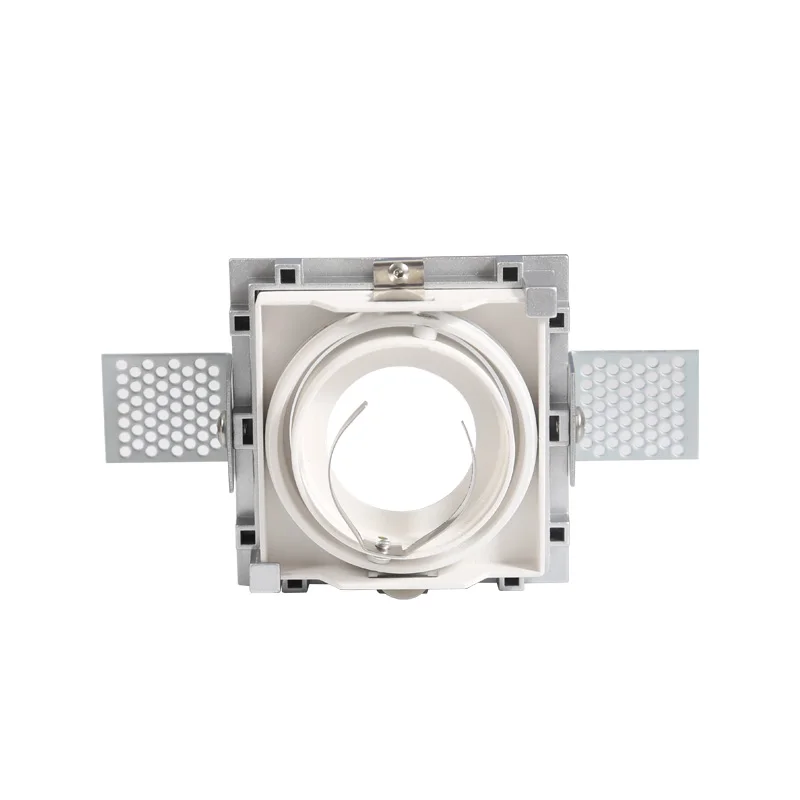 Aluminum Alloy Adjustable And Rotatable Lamp Holder Base Fixture Gu10 MR16 Housing For Led Downlight