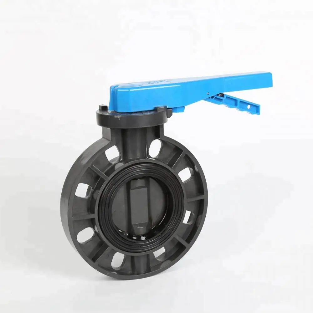 Пластиковые ПВХ клапан-бабочка