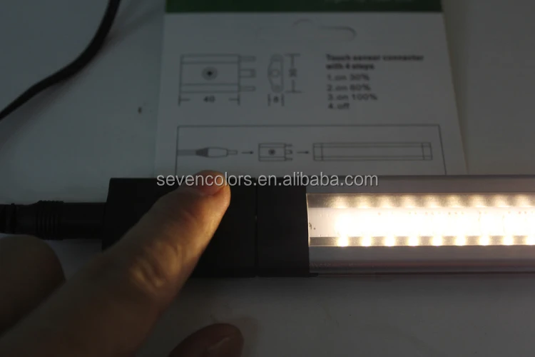 12 Volt Led Rigid Bar/ Led Motion Sensor Led Strip Light/ Led Caravan Light Strip Dimmable (SC-D107A)