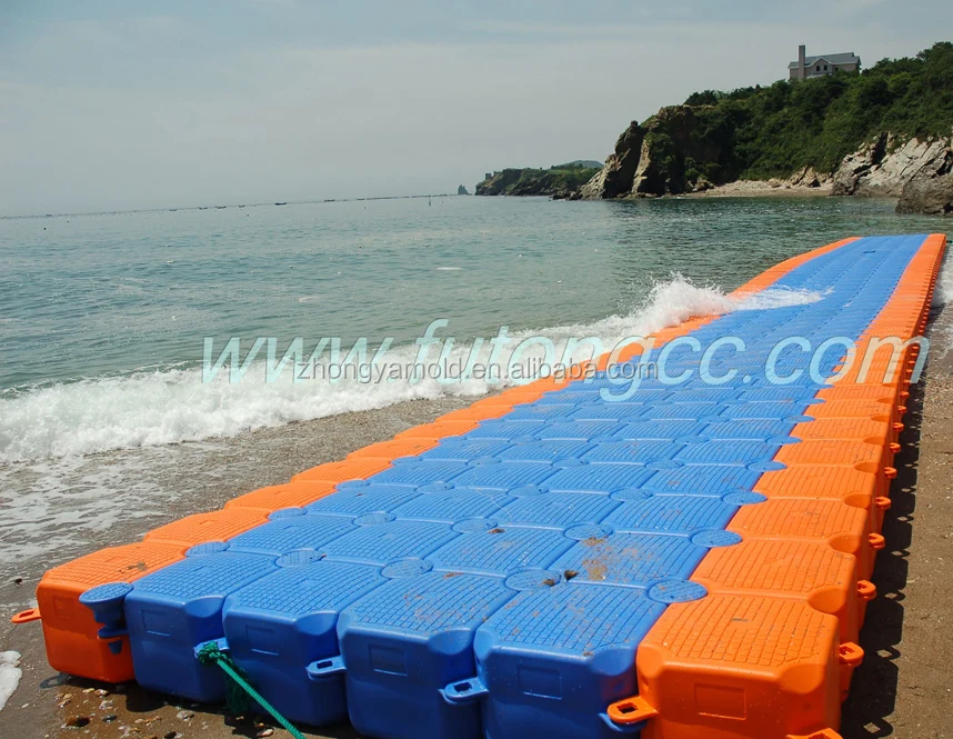 floating bridge floating pontoon block