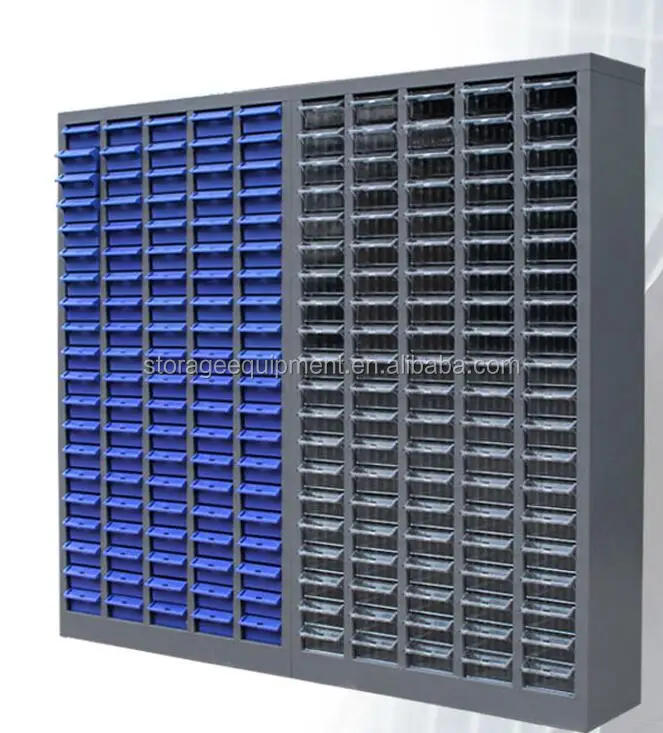 48 drawer tool cabinet electronic component cupboard with door and lock
