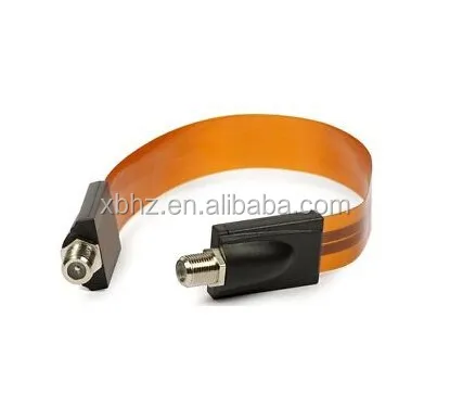 Flat COAX Cables for Slim Windows and Doors Satellite TV HDTV Antenna