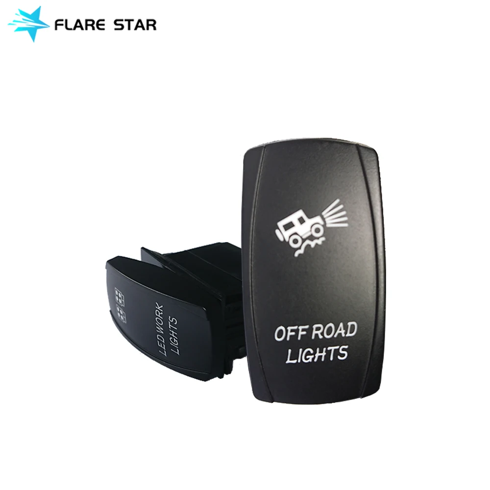 
Waterproof 12V 24V On OFF Car Auto Marine Boat Carling LED Rocker rocker switch control panel switch marine switch panel 