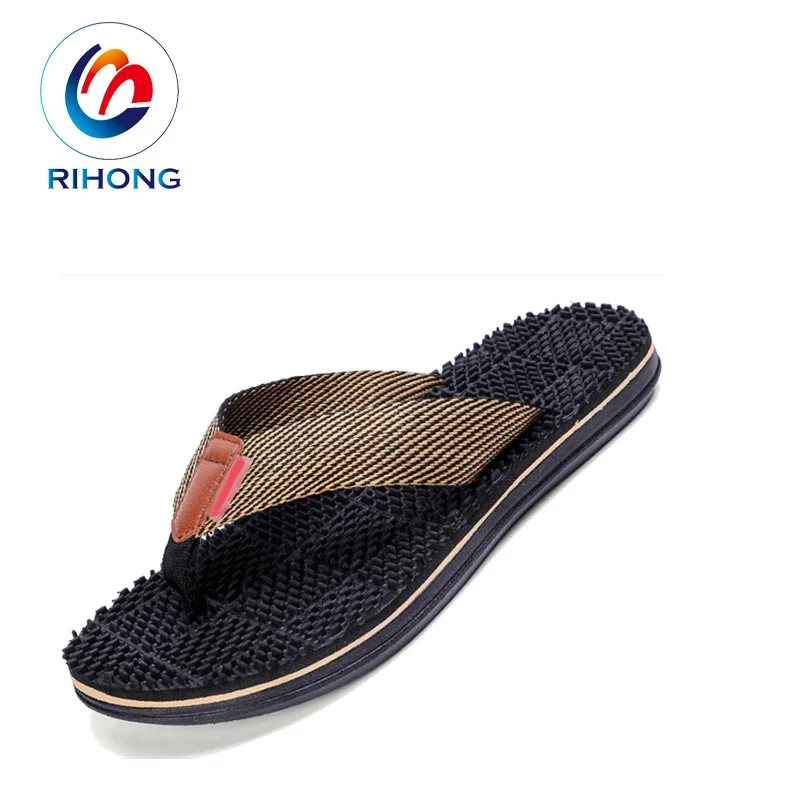 Distribution best selling custom massage men flip flop sandals pictures
