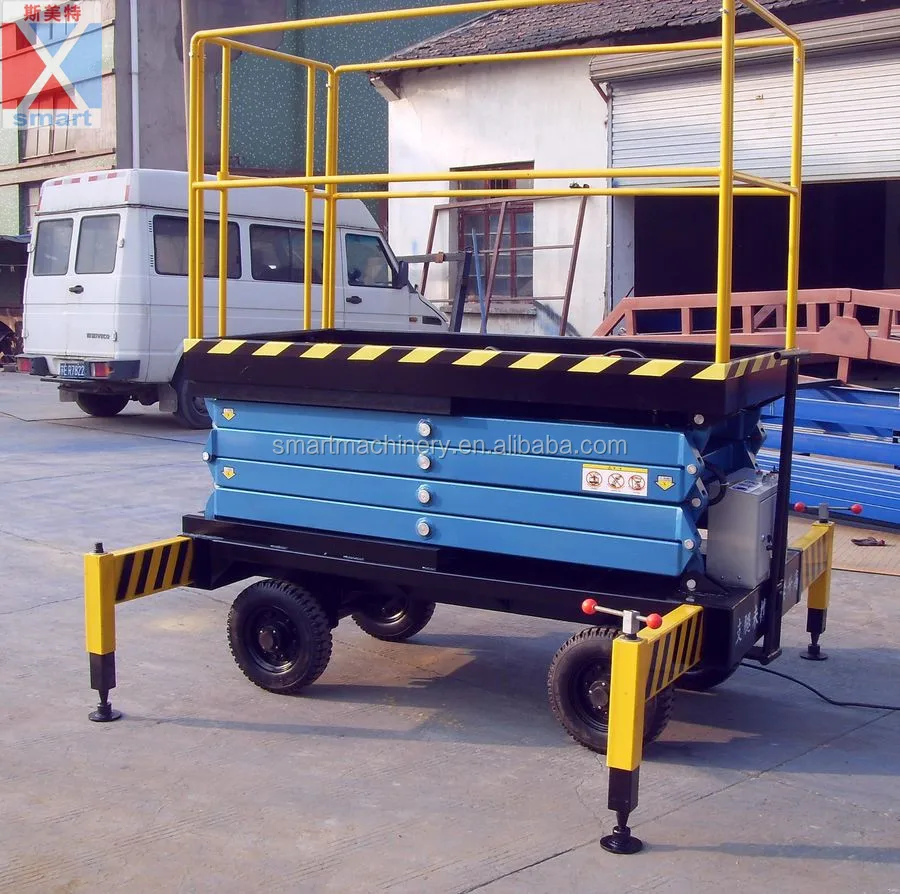 3 meters Movable Scissors Lift Home Elevator